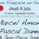 Chanson française en Sorbonne le 6 juin 2013 avec Marcel Amon, Pascal Danel...