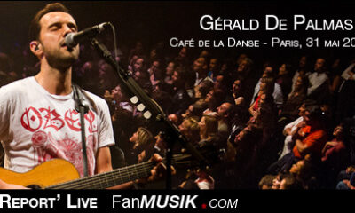 Gérald De Palmas - 31 mai 2011 - Café de la Danse, Paris