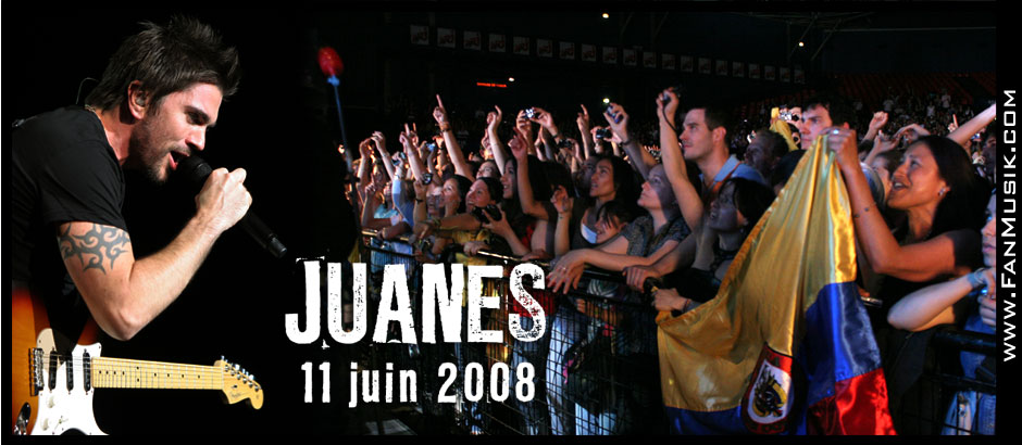 JUANES - 11 juin 2008 - Zénith, Paris