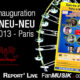 Soirée d'inauguration Fête à Neu-Neu 2013, 30 août 2013, Paris
