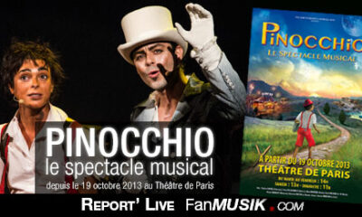 Pinocchio, le Spectacle Musical – 19 octobre 2013 – Théâtre de Paris