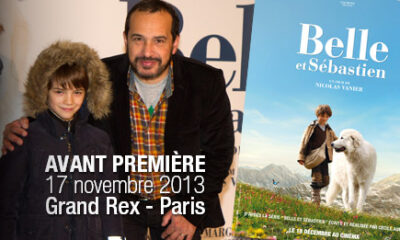 Avant Première Belle et Sébastien, 17 novembre 2013 au Grand Rex - Parisov
