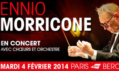 Ennio Morricone le 4 février 2014 à Bercy !