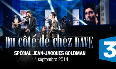 Du côté de chez Dave spécial Jean-Jacques Goldman le 14 septembre sur France 3 avec Patrick Fiori, Hélène Segara, Mickaël Miro...