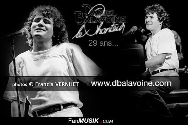Daniel Balavoine, 29 ans déjà (14 janvier 1986 / 14 janvier 2014) photos Francis Vernhet