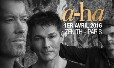 a-ha de retour à Paris le 1er avril 2016 au Zénith !