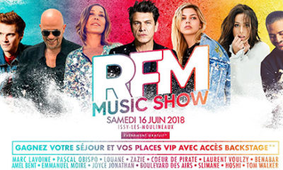 RFM Music Show le 16 juin à Issy-les-Moulineaux !