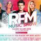 RFM Music Show le 16 juin à Issy-les-Moulineaux !