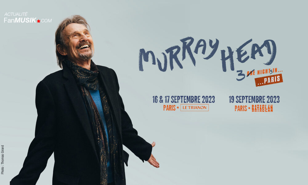 Murray Head en concert les 16, 17 et 19 septembre à Paris (Trianon et Bataclan)