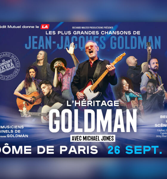 Héritage Goldman, le 26 septembre au Dôme de Paris !